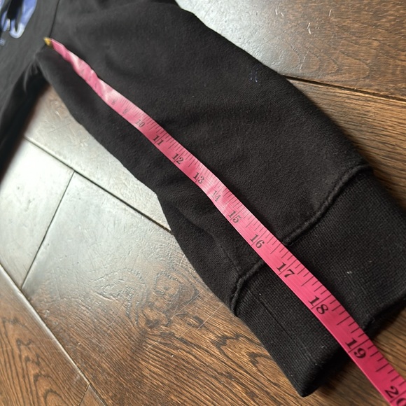 VANS Butterfly hoodie black blue and yellow size Small - Picture 6 of 8